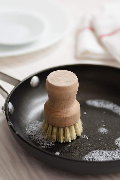 Set 3, Fox Run Kitchen Brush of Pot, Dish, and Bottle Scrub Brush with Natural Bristles