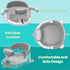 Inaya (4 Pack) 6-24 Baby Proofing Door Knob Cover & Baby Bath Seat for Babies Months