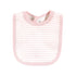 Touched by Nature Unisex Baby Organic Cotton Bibs - Bubblegum Floral, One Size