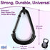 Mommy (2 Pack) Stroller Hooks for Hanging Diaper Bags - Stroller Clip and Stroller Accessories Organizer Hook - Large