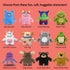 The Tooth Brigade Tooth Fairy Pillow, Stuffed Plush with Large Pocket for Lost Teeth, Treasures, and Prizes - Fun Kids