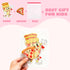 28 Packs 14 JOYIN Valentines Day Mochi Squishy Toy Gift Cards for Kids, Designs Kawaii Desserts Mochi to Squeeze