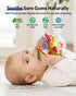 0-12 Baby Montessori Sensory Teething Toy - Safe, Multi-Functional BPA-Free Silicone Teether for Babies Months