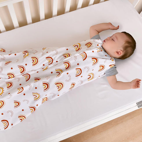 PHF Baby Sleep Sack, 12-18 Months, 3 Pack 100% Cotton Wearable Blanket, 0.5 TOG Toddler Sleeping Sack