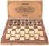 15'' Set, 2 1 -2 -24 Packed Set AMEROUS Wooden Chess & Checkers in Board Games Extra Queens Cherkers Pieces - Gift Box
