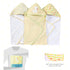 Set Set, Pack 3, Spasilk Hooded Towel for Newborn Boys and Girls, Soft Terry Towel of Yellow Duck