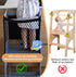 Lontcs Toddler Safety Net,Toddler Safety Net for Enhanced Safety and Convenience,Double-Layer Design with Storage