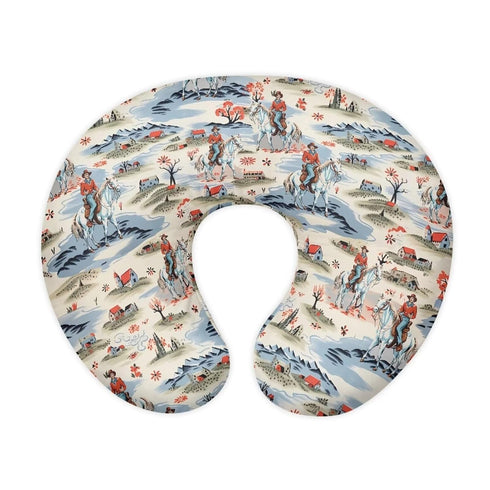Psesaysky Horse Nursing Pillow Cover for Infant Removable Neutral Breastfeeding Pillow Cover Soft