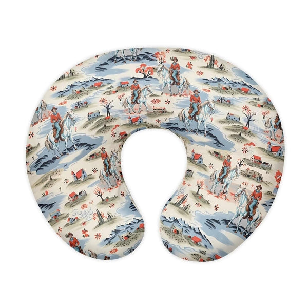 Psesaysky Horse Nursing Pillow Cover for Infant Removable Neutral Breastfeeding Pillow Cover Soft