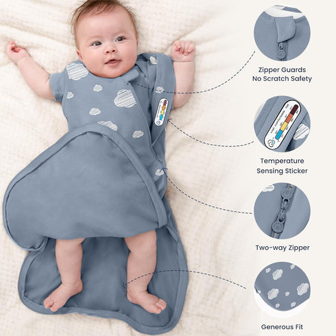 0.5 18-36 kaiya baby Unisex Sleeping Bag for Babies and Toddlers Tog Sleep Sack Months, Newborn Sleep Sack, Wearable