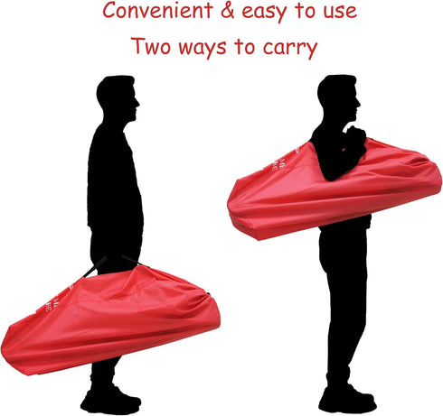 Hewjog Stroller Travel Bag for Airplane, for Single Umbrella Strollers, Red