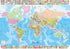 Educa - Political World Map 1500 Piece Jigsaw Puzzle with Puzzle Glue Included, Completed Image 33.5" x 23.5"