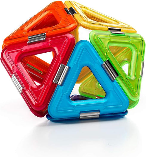 GeoSmart Solar Spinner 23-Piece STEM Building Set with GeoMagnetic Spinner