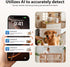 JUFLSKY Camera,5G&2.4G Indoor,2K Security,3 1 Clock WiFi Security Camera Cameras for Home in Indoor Camera