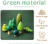 Youuys Wooden Craft Forest Trees Toys, 8 Pcs Mini Tree Kit Craft Set for Early Educational Preschool Projects