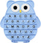 DEARIDAP Fidget Toys for Kids, Owl Shaped Silicone Squeeze Sensory Toys, Alphabet Bubble