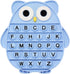 DEARIDAP Fidget Toys for Kids, Owl Shaped Silicone Squeeze Sensory Toys, Alphabet Bubble