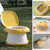 YZNlife Travel Potty for Toddler,Foldable and Portable Toilet for Kids, Apply to Seat Emergency Toilet for Car