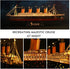 CubicFun Titanic 3D LED Puzzles for Adults, 88 CM, 266 Pieces, Titanic Toys for Home Decor and Gifts