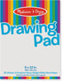Melissa & Doug Drawing Pad, 9 x 12 inches, 50 Sheets of White Bond Paper