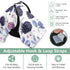Dalzium Cute BlackBerry Car Seat Cover Baby, Carseat Canopy Cover for Girl Boy, Breathable Baby Carrier Cover Stroller