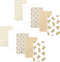 Hudson Baby Unisex Cotton Flannel Burp Cloths, Teddy Bears, 10 Pack, One Size
