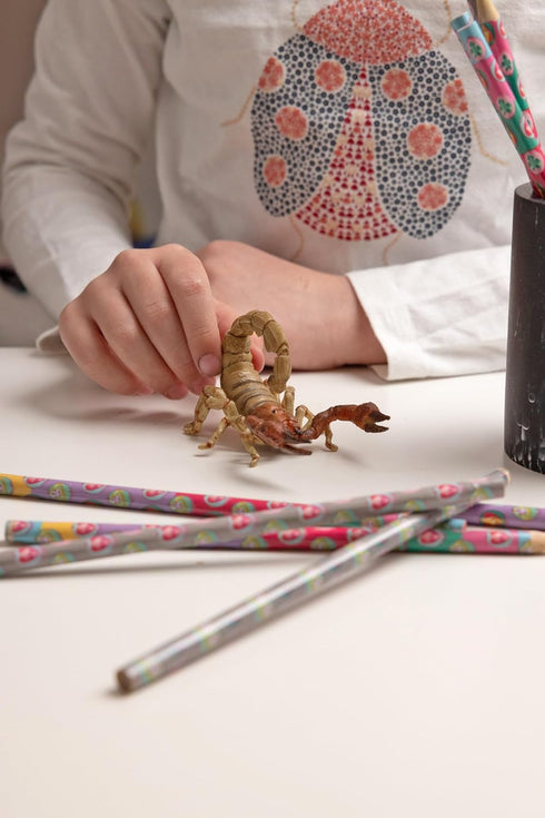 Papo Scorpion Figurine, Desert Animal Toy for Kids Age 3+, 11 cm, Hand-Painted Wildlife