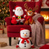 Poen 3 11 Inch Set Pcs Christmas Stuffed Animals Santa Claus Snowman Reindeer Plush Pillow, Christmas Plush Doll Toys