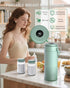 24H 360 22oz 2 Commute Portable Breast Milk Cooler, Cooling, Digital Temp Display, Capacity with BPA-Free Bottles, CPC