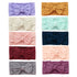Mookiraer Baby Girls Headbands with Bows, Handmade Hair Accessories, Stretchy Hairbands for Newborns (12pcs)