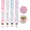 babygoal Baby Girl Pacifier Clips with Pacifier Case, 4 Pack Metal Clips