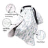 Green Leaf Car Seat Covers & Nursing Pillow Cover for Babies