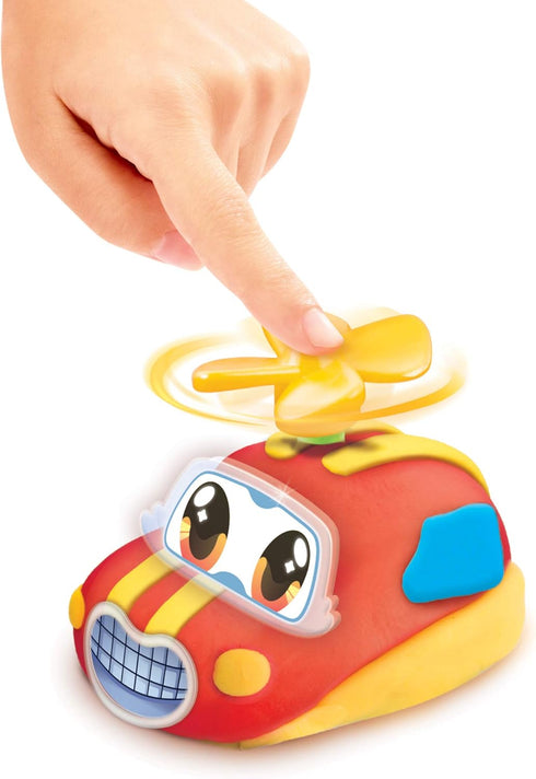 (20Piece) Canal Toys Power Dough Vehicles Large Box Interactive Dough
