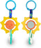 BEBE FUERTE Strong & Sunny Clip On Stroller Toy by Robin Arzon - Developmental Teething Toys for Infants