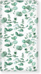 Winpema Green Leaves Fitted Crib Sheet Eucalyptus Leaf Baby Crib Sheet Fit Standard