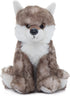 The Petting Zoo Timber Wolf Plushie, 6 inches, Gifts for Kids, Wild Onez Babiez Wildlife Animals, Wolf Toy