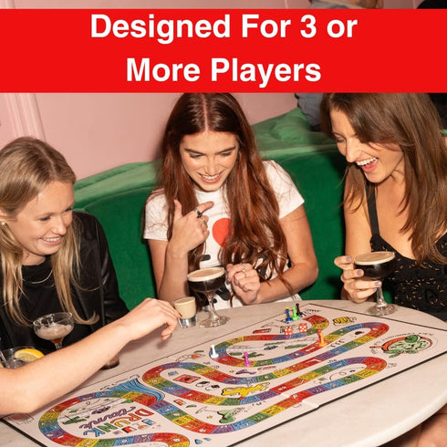 Drunk Tank Interactive Party Board Game - Fun Drinking Game