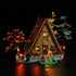 ManKiaPro LED Light Kit for Lego 21338 A-Frame Cabin Model (Lights Only, No Lego Set)