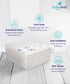 8 Pack, 30% 4640 Babyfeel Refills for DEKOR PLUS Diaper Pails, Exclusive Extra Thickness, Fresh Powder Scent, Holds up