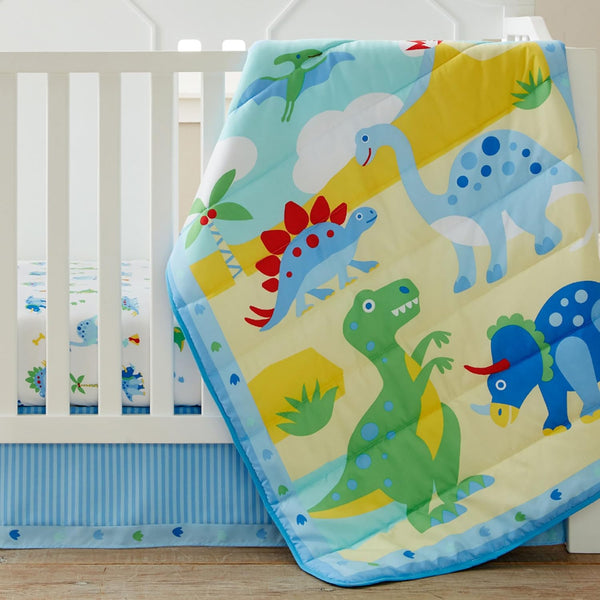 Wildkin 3-Piece Microfiber Crib Bedding Set Comforter, Fitted Sheet & Crib Skirt
