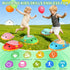 5Pcs 5 3+ Toys Stepping Stones for Kids Toddler: Upgraded Light up & Music Non-Slip Sensory Balance Toys