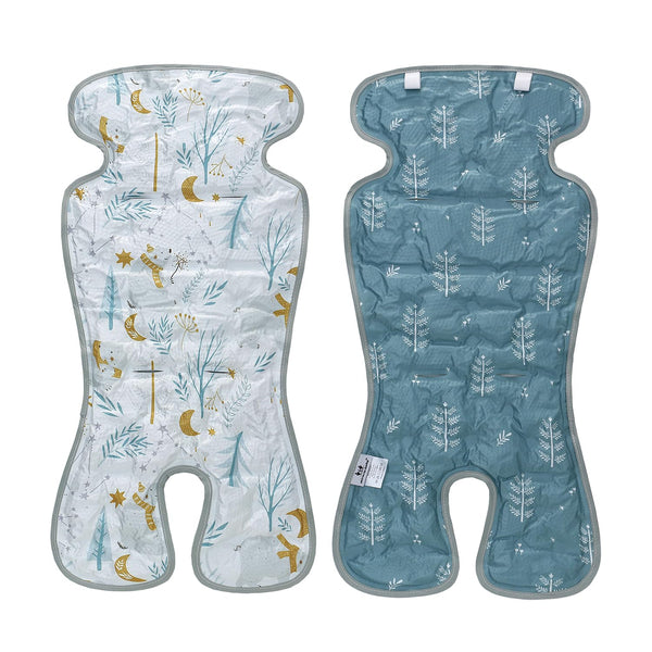 Miracle Baby Gel Car Seat Cooling Pad, Reversible Cooler Mat for Stroller, Summer Seat