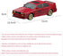 1:16 30KM/H 4WD 2.4GHz 4 3 Scale RC Drift Car, Remote Control Cars with LED Light, Racing and Drifting Wheels