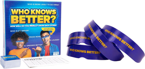 Who Knows Better? The Party Game of Superlatives to Test Your Knowledge of Friends and Family