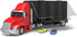 2 3+ Driven by Battat Large Toy Carrier Truck for Kids with Pull Back Cars Toy Transport Truck & Pretend Play Vehicle