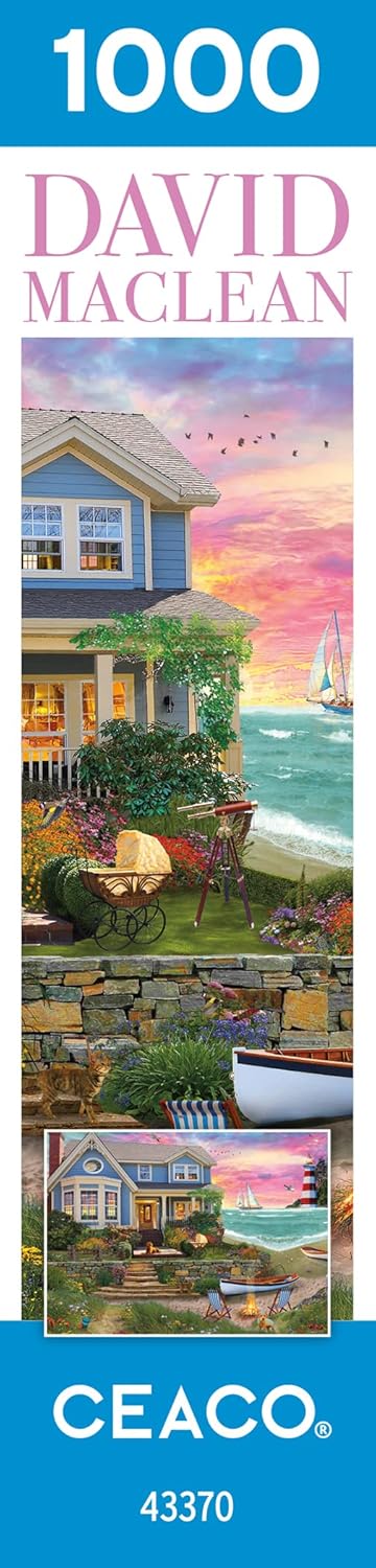 Ceaco - David MacLean - Heart Beach - 1000 Piece Jigsaw Puzzle