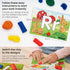 Arteza Kids Play Dough, Alphabet Learning Kit, 30 Pieces Air Dry Clay, 0.8 oz, Red, Yellow, Blue, 26 Alphabet Cards
