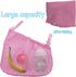 2 Pack Universal Side Sling Stroller Organizer with Mesh Cargo Net,Adjustable and Non-Slip Stroller Storage Bags