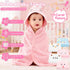 kjcbkcb 15 Set 5 10 Pcs Baby Bath Towel Soft and Absorbent Includes Hooded Baby Towels and Washcloths for Kids