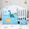 UOMNY Crib Bedding Set for Boys-3 Piece Dinosaur Baby Boys Crib Bedding
